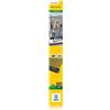 Schellenberg 70989 Zanzariera finestra ACTION 120 x 140 cm, zanzariere per finestre con telaio in alluminio, accorciabile individualmente, antracite