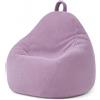 Bananair Pouf sacco in velluto a coste BANANAIR 80 x 70 cm viola chiaro