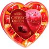 Roshen Cherry Queen Cioccolatini al Liquore di Ciliegia, Confezione Regalo Cuore, Praline Assortite, 125g