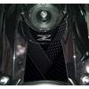 Paraserbatoio.it ADESIVO RESINATO EFFETTO 3D, PER MOTO COMPATIBILE CON KAWASAKI Z650 (Dark, Protezione Zona Chiave)