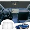 GAFAT [Upgrade] GAFAT 2017-2026 2027 Tesla Model Y Juniper/Model 3 Highland Parasole Parabrezza interno, Tesla Y Standard 2026 Accessori Parabrezza Protezione Solare, Raffreddamento, Protezione UV
