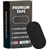 XFSRG 30 Pezzi Cerotti Bocca per Dormire in Tessuto Elastico Cerotti Antirussamento per Sonno Tranquillo Adatti a Tutte le Pelli Mouth Taping Ideali per Uso Notturno (Nero)