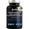 Boosties Collagene Complex | 120 Capsule | Peptide collagene marino tipo 1 | Arricchito con acido ialuronico, Q10, magnesio e vitamine | Anti-invecchiamento, bellezza e articolazioni | Efficacia comprovata