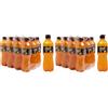 Oran Soda Oransoda | Bevanda Gassata all'Arancia, 12 Bottiglie da 45 cl PET, Originale Aranciata Italiana con Succo di Arance Siciliane, Senza Coloranti (Confezione da 2)