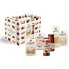 La Molisana, Gift Box con 4 Confezioni di Pasta da Solo Grano Italiano e 2 Sughi Pronti, Sugo Bolognese Vegetale e Passata di Datterini, Ingredienti Freschi e di Qualità, Idee Regalo