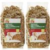 La Finestra Sul Cielo Crunchy co Avena Mela Cannella, 375g (Bio) (Confezione da 2)