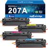 MYCARTRIDGE 207A Toner compatibile per HP 207A ( MIT CHIP ) per HP 207X per hp colour laserjet pro mfp m283fdw toner per m255fdw m255nw m282nw m283fnd toner 4-PACK