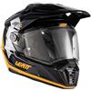 LEATT CASCO KIT ADV 7.5 | Nero/Arancione | S 55-56cm