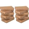 Rayher Scatola Fiammiferi XL, Fsc Mix Credit, Kraft, 11x6.5x2cm, Busta 6Pz, 67381521 (Confezione da 2)