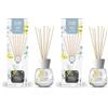 Yankee Candle Signature Diffusore a bastoncini | Gelsomino di mezzanotte | 100 ml | Fino a 10 settimane di fragranza | Confezione riciclabile | Un regalo perfetto per una donna (Confezione da 2)