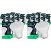 V-TAC 10x Lampadine LED GU10 - [ Alta Efficienza 4.5W ] - 400 Lumen - (Equivalenti a 35W) - Faretto Led GU10 per Massima Efficienza e Risparmio Energetico - Luce Fredda 6500K (Confezione da 2)