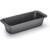 De Buyer Acciaio Antiaderente Stampo Rettangolare plumcke con Bordi stondati, 26 cm, 4715.26, Inossidabile, Nero, Lunghezza cm 26, larghezza cm 10