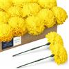 Royal Imports Fiori Artificiali per mazzi, Matrimoni, cimiteri, Artigianato e corone Giallo