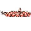 Tamashii Bracciale tamashii nuovo con pietre piccole da 6 mm Rosso Passione BHS601-124