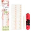 Mylee Gel Nail Wraps - Unghie gel adesive pre-polimerizzate per manicure istantanea, Lampada non necessaria, resistenti alle scheggiature, finitura lucida, durata fino a 14 giorni, facili da applicare