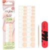 Mylee Gel Nail Wraps - Unghie gel adesive pre-polimerizzate per manicure istantanea, Lampada non necessaria, resistenti alle scheggiature, finitura lucida, durata fino a 14 giorni, facili da applicare
