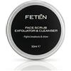 FETÉN FETEN Esfoliante Viso Uomo - Detergente Viso Anti-Imperfezioni - Gel Detergente Pelle Grassa - Scrub Uomo contro Punti Neri - Cura della Pelle Maschile - 50 ml