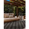 Ted Baker Dorothy - Tappeto reversibile per esterni, facile da pulire, per soggiorno, terrazza, sala da pranzo, balcone, 120 x 170 cm