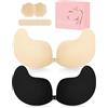 hephboard Reggiseno adesivo push up senza spalline, reggiseno senza spalline, reggiseno adesivo grande, senza spalline, senza spalline invisibile, reggiseno super push up, reggiseno senza spalline, senza