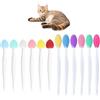 EHDWXVZM 12 Pezzi di Spazzole in Silicone, Spazzole per Pulizia Portatili, Detergenti per Il Viso, Forniture per La Cura degli Animali.