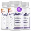 PETS Dolfos AmylaDol Enzimi Digestivi per Cani e Gatti, Integratore 3 x 90 Compresse | Enzimi Pancreatici per Cani e Gatti, Insufficienza Pancreatica, Diarrea e Gonfiore Intestinale, Confezione Risparmio da 3