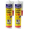 PUFAS 034601000 - Riempitivo per fughe e superfici, colore: Bianco (Confezione da 2)