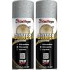MAXMEYER Spray Glitter Argento 0.400 L (Confezione da 2)
