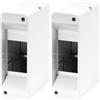 GEWISS Quadro Elettrico Di Distribuzione 12 Circuiti, 100A, IP40 (Confezione da 2)