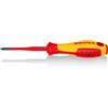 KNIPEX Giraviti (Slim) PlusMinus Phillips impugnatura isolante, in materiale bicomponente, collaudato VDE 187 mm, 98 24 01 SLS