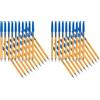 Q-Connect Penna a sfera F blu conf. da 20 - KF34047 (Confezione da 2)