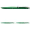 Schneider Office - Penna a sfera con meccanismo a pressione, pennino M, fusto verde, inchiostro verde (Confezione da 3)