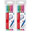 STABILO pointMax - Fineliner Premium - Astuccio da 4 Spring - Colori assortiti (Confezione da 2)