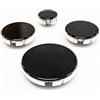JPshop - Kit 4 Bruciatori con Piattelli Spartifiamma per Piano Cottura Cucina compatibile con Delonghi - Bosch