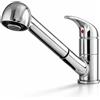 MAKA rubinetto miscelatore monocomando cucina lavello lavabo con doccetta estraibile