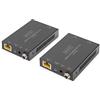 DIGITUS DS-55506 Estensore HDMI - UHD 4K 30 Hz - 70 m tramite cavo LAN - Set: Trasmettitore e ricevitore - Loop-Out, IR Infrarossi - HDMI 2.0 e HDCP 2.2 / 1.4