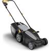 Alpina Rasaerba elettrico AL1 34 E - Motore da 1200 W, larghezza di taglio 34 cm, 6 altezze di taglio, cassetta per l'erba da 35 L