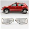 lvifloae Luce di posizione laterale Indicatore di direzione Luce ripetitrice indicatore di direzione laterale 261651140r Senza lampadina Adatto per Dacia Sandero Stepway Mk2 Mid