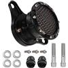 Baceyong Kit di filtro dell'aria per moto, compatibile con Ha-rley Sportster Iron 883 XL883 XL1200 Forty Eight 48 Seventy Two 72 1991-2016, nero