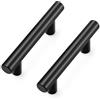 Ravinte 15 maniglie nere per mobili da cucina, 64 mm, per mobili da cucina, maniglie per armadi, in acciaio inox