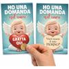 GHIBLI Biglietto Gratta e Vinci "Vuoi essere il mio Padrino?" in Cartoncino Premium, Busta inclusa - Idea Originale con Sorpresa da Grattare per Battesimo Bimbo o Bimba - Made in Italy