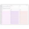 Agendepoint.it Planning giornaliero senza data spiralato (21x30cm A4) orario 30min - 70fogli 140 giorni