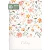 Häfft paper&you® Taccuino A6+ a puntini, piccolo e compatto Wild Blossoms | Ideale per quando si è in viaggio: 64 pagine numerate a punti, carta da 90 g/m², copertina morbida e angoli arrotondati