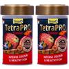 Tetra Pro Colour Multi-Crisps - Mangime per pesci di alta qualità con concentrato di colore per pesci belli e colorati, lattina da 100 ml (Confezione da 2)