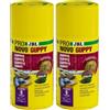 JBL PRONOVO GUPPY FLAKES, mangime base per guppy e altri pesci ovovivipare da 3-10 cm, fiocchi per pesci, taglia S, 100 ml (Confezione da 2)