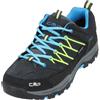 CMP Kids Rigel Low Trekking Shoes Wp, Scarpe da trekking Unisex - Bambini e ragazzi, Antracite-Yellow Fluo, 41 EU