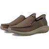 Skechers Parson-Ralven 204804, Mocassino Uomo, Marrone, 42.5 EU X-Larga