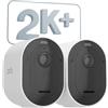 Arlo Telecamera di sicurezza ARLO Pro5 2K Security Camera 2-Cam [VMC4260P-200EUS]