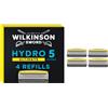 Wilkinson Sword Hydro 5 Skin Protection Advanced, Blister con 4 Lame di Ricarica, Compatibili con Rasoi Hydro