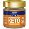 Enervit Protein Cream Keto Caramello Salato, -70% di Zuccheri, Crema Proteica Spalmabile Per una Colazione Golosa e Saziante, Senza Glutine, Barattolo da 180g