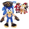 Toyland® 18 cm (7) Sonic Prime Serie 2 - Peluche morbido con clip - 4 modelli da collezionare - 1 scelto a caso - Adatto a bambini dai 12 mesi in su